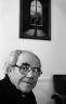 Jean Baudrillard chez lui. Photo JRV
