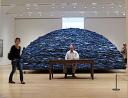 Indigo Blue, by Ann Hamilton. SFMoMA.