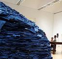 Indigo Blue, by Ann Hamilton. SFMoMA.