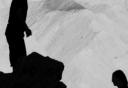 Siluetas en el desierto
